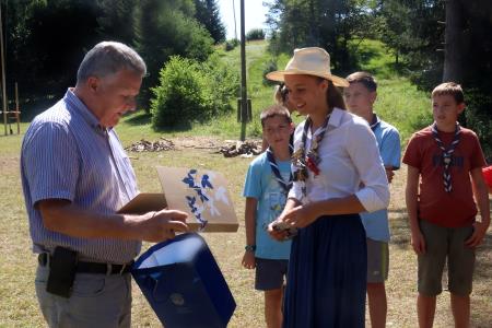 Obisk tabora skavtov iz Ljubljane 02 Foto Ljubo Vukelič